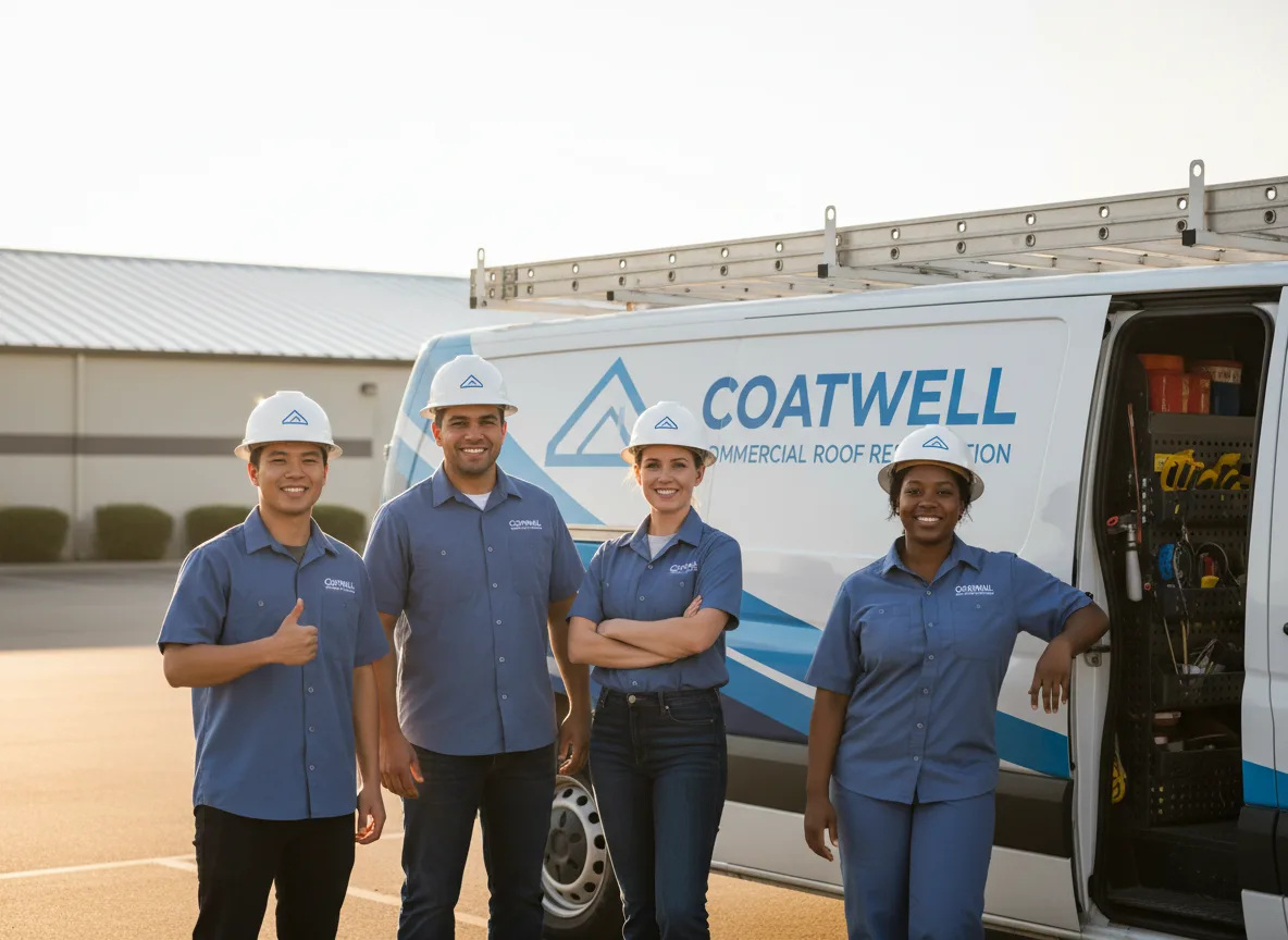 Commercial roof coating company in Perham, MN